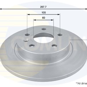 Disc frana OPEL MOKKA / MOKKA X (J13) 1.4 4x4 (_76) benzina 152 cai COMLINE ADC1152