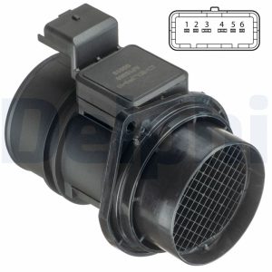 Senzor debit aer OPEL MOVANO A bus (X70) 2.2 DTI (JD) diesel 90 cai DELPHI AF10369-12B1