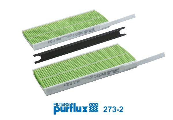 Filtru polen OPEL MOVANO B platou / sasiu (X62) 2.3 CDTI RWD (EV, HV, UV) diesel 101 cai PURFLUX AHH273-2