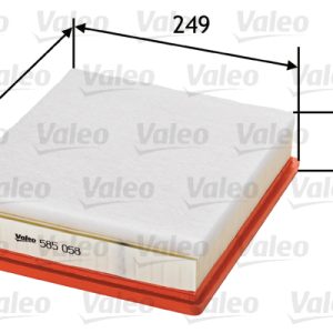 Filtru aer OPEL MOVANO A platou / sasiu (X70) 2.2 DTI (ED, HD, UD0, UD4) diesel 90 cai VALEO 585058