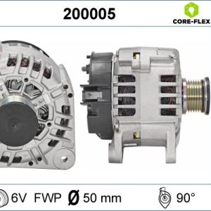 Alternator OPEL VIVARO A platou / sasiu (X83) 2.5 DTi diesel 135 cai VALEO 200005