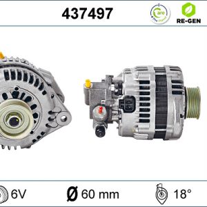 Alternator OPEL COMBO Autoutilitara/limuzina spatioasa 1.7 DTI 16V diesel 75 cai VALEO 437497