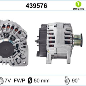 Alternator OPEL VIVARO A platou / sasiu (X83) 2.0 CDTI diesel 114 cai VALEO 439576