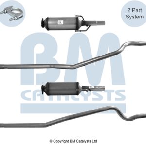 Filtru funingine / particule sistem de esapament OPEL COMBO Autoutilitara/limuzina spatioasa 1.3 CDTI 16V diesel 69 cai BM CATALYSTS BM11019