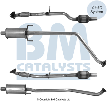Catalizator OPEL KARL (C16) 1.0 LPG Benzina/Autogaz (GPL) 73 cai BM CATALYSTS BM92961H