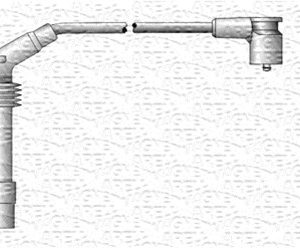 Set cablaj aprindere OPEL COMBO Autoutilitara/limuzina spatioasa (71_) 1.2 benzina 45 cai MAGNETI MARELLI 941318111159