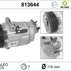 Compresor climatizare OPEL VIVARO A platou / sasiu (X83) 2.0 CDTI diesel 90 cai VALEO 813644