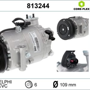 Compresor climatizare OPEL CASCADA (W13) 1.6 SIDI (67) benzina 170 cai VALEO 813244