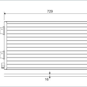Condensator climatizare OPEL MOVANO A platou / sasiu (X70) 2.5 CDTI (ED, HD, UD0, UD4) diesel 120 cai VALEO 814003