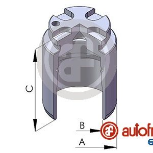 Piston etrier frana OPEL ADAM (M13) 1.0 benzina 90 cai AUTOFREN SEINSA D025418