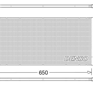 Condensator climatizare OPEL MOKKA / MOKKA X (J13) 1.4 (_76) benzina 140 cai DENSO DCN15005