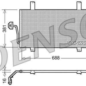 Condensator climatizare OPEL MOVANO A bus (X70) 2.5 D (JD) diesel 80 cai DENSO DCN23016