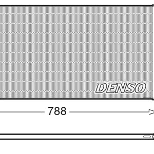 Condensator climatizare OPEL VIVARO B bus (X82) 1.6 CDTI (06) diesel 95 cai DENSO DCN23042