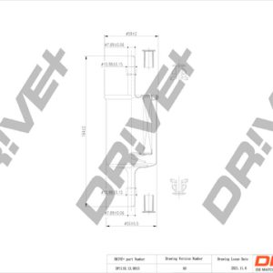 Filtru combustibil OPEL COMBO Autoutilitara/limuzina spatioasa 1.4 16V benzina 90 cai DRIVE DP1110.13.0015