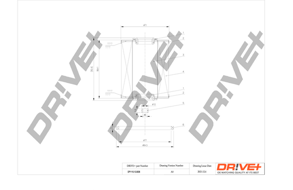 Filtru combustibil OPEL MOVANO A bus (X70) 2.8 DTI (JD) diesel 114 cai DRIVE DP1110.13.0036