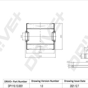 Filtru combustibil OPEL MOVANO B caroserie (X62) 2.3 CDTI RWD (FV) diesel 125 cai DRIVE DP1110.13.0051