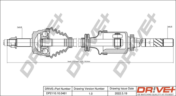 Planetara OPEL MOVANO A caroserie (X70) 2.5 DTI (FD) diesel 115 cai DRIVE DP2110.10.0461