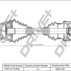Planetara OPEL VIVARO A caroserie (X83) 2.0 ECOTEC (F7) benzina 117 cai DRIVE DP2110.10.0491