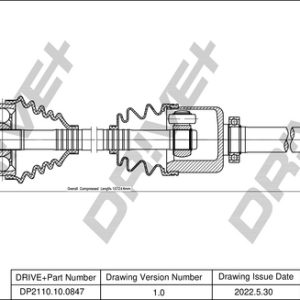 Planetara OPEL MOVANO B bus (X62) 2.3 CDTI FWD (JV) diesel 101 cai DRIVE DP2110.10.0847
