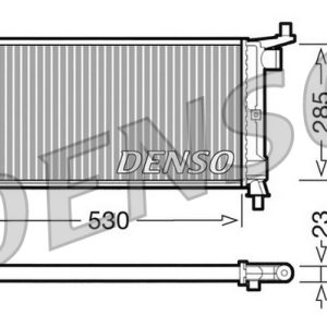 Radiator racire motor OPEL COMBO Autoutilitara/limuzina spatioasa (71_) 1.2 benzina 45 cai DENSO DRM20037