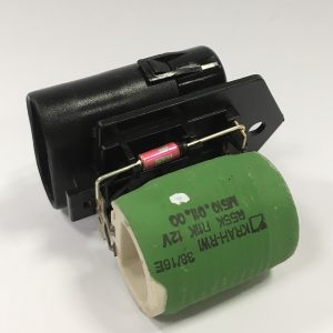 Rezistenta in serie motor electric (ventilator radiator) OPEL ADAM (M13) 1.4 benzina 87 cai DENSO DRS09023