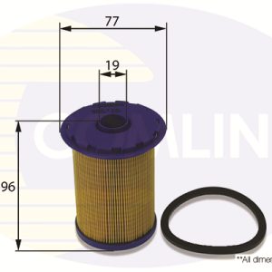 Filtru combustibil OPEL VIVARO A caroserie (X83) 2.0 CDTI (F7) diesel 90 cai COMLINE EFF119