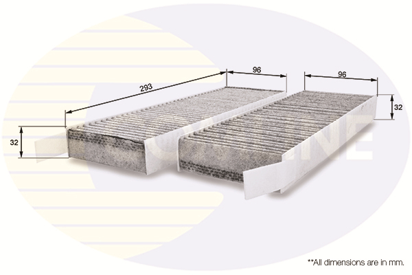 Filtru polen OPEL GRANDLAND / GRANDLAND X (A18, P1UO) 1.5 Turbo D (75) diesel 102 cai COMLINE EKF170A