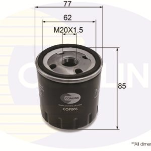 Filtru ulei OPEL GRANDLAND X Van 1.2 (75) benzina 131 cai COMLINE EOF005