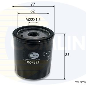 Filtru ulei OPEL MOKKA / MOKKA X (J13) 1.4 4x4 (_76) benzina 152 cai COMLINE EOF312