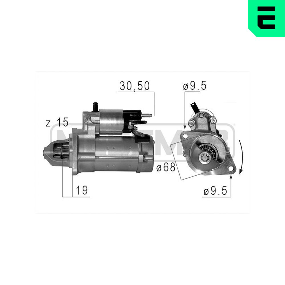 Electromotor OPEL MOKKA / MOKKA X (J13) 1.6 (_76) benzina 116 cai ERA 220649