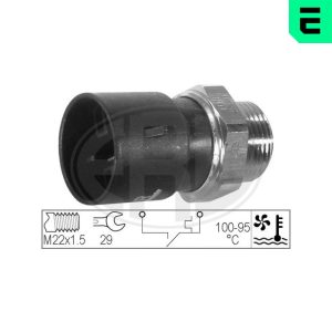 Comutator temperatura ventilator radiator OPEL COMBO Autoutilitara/limuzina spatioasa (71_) 1.7 D diesel 60 cai ERA 330298