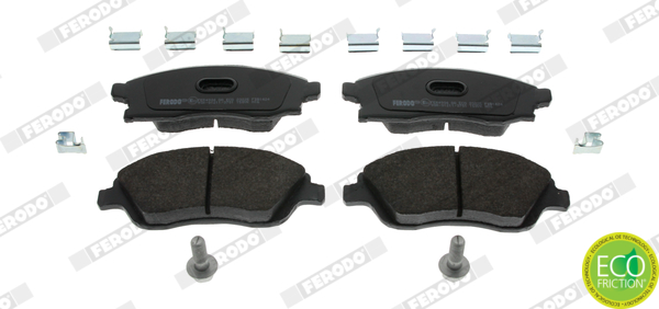 Placute frana OPEL COMBO Autoutilitara/limuzina spatioasa 1.3 CDTI 16V diesel 69 cai FERODO FDB1424