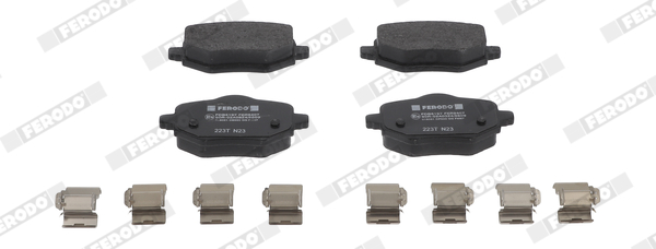 Placute frana OPEL MOKKA 1.2 (76) benzina 131 cai FERODO FDB5197