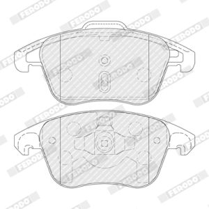 Placute frana OPEL MOKKA MOKKA-e (76) electric 136 cai FERODO FDB5448