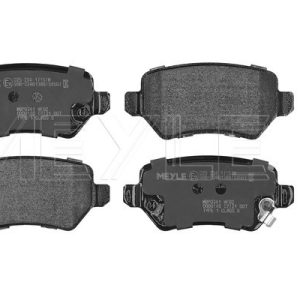 Placute frana OPEL COMBO Autoutilitara/limuzina spatioasa 1.3 CDTI 16V diesel 75 cai MEYLE 025 234 1715/W