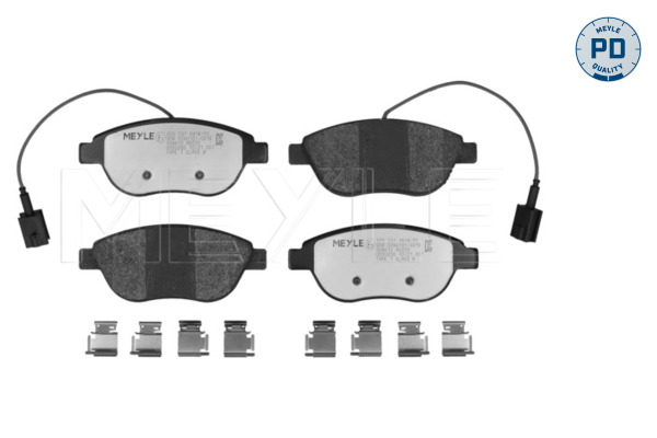 Placute frana OPEL COMBO Tour (X12) 1.6 CDTI (C26, D26, E26, C05) diesel 120 cai MEYLE 025 237 0918/PD