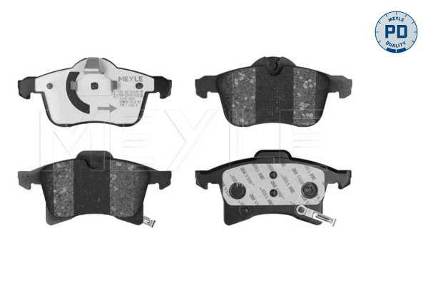 Placute frana OPEL COMBO Tour 1.6 benzina 87 cai MEYLE 025 283 3219/PD