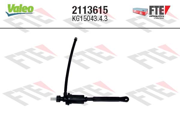 Pompa centrala ambreiaj OPEL VIVARO A platou / sasiu (X83) 2.5 DTi diesel 135 cai FTE 2113615