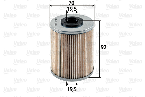 Filtru combustibil OPEL MOVANO A caroserie (X70) 1.9 DTI (FD) diesel 80 cai VALEO 587907