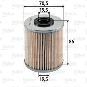 Filtru combustibil OPEL MOVANO A caroserie (X70) 2.5 CDTI (FD) diesel 101 cai VALEO 587917