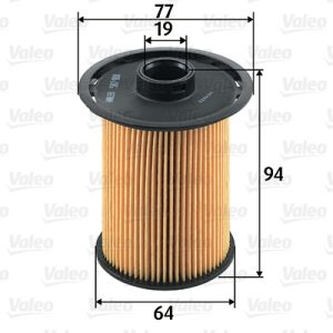 Filtru combustibil OPEL VIVARO A platou / sasiu (X83) 1.9 Di diesel 82 cai VALEO 587918