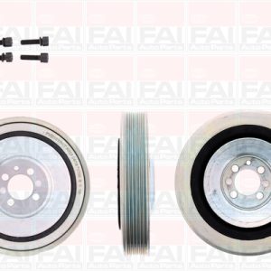 Set fulie arbore cotit OPEL COMBO Autoutilitara/limuzina spatioasa (X12) 1.6 CDTI (B05) diesel 101 cai FAI AUTOPARTS FVD1017K