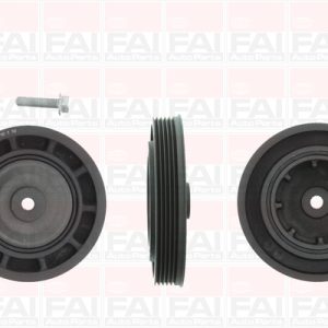 Set fulie arbore cotit OPEL VIVARO A bus (X83) 1.9 DI (F7, J7, A07) diesel 80 cai FAI AUTOPARTS FVD1022K