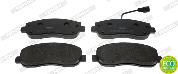 Placute frana OPEL MOVANO B bus (X62) 2.3 CDTI FWD (JV) diesel 179 cai FERODO FVR4347