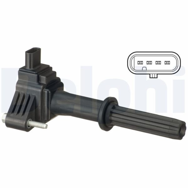 Bobina de inductie OPEL KARL (C16) 1.0 LPG Benzina/Autogaz (GPL) 73 cai DELPHI GN10883-12B1