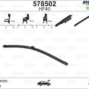 Lamela stergator OPEL ADAM (M13) 1.4 LPG Benzina/Autogaz (GPL) 87 cai VALEO 578502