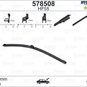Lamela stergator OPEL MOVANO C caroserie (U9) 2.2 D diesel 120 cai VALEO 578508