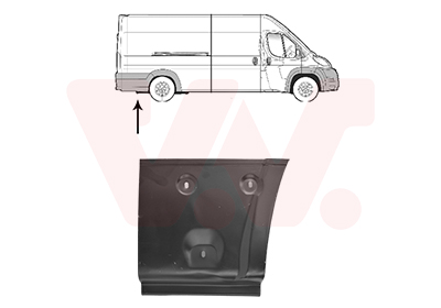 Panou lateral OPEL MOVANO C caroserie (U9) MOVANO-e electric 272 cai VAN WEZEL 0982134