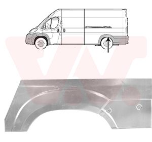 Panou lateral OPEL MOVANO C caroserie (U9) 2.2 D diesel 140 cai VAN WEZEL 0982147