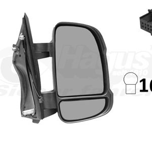 Oglinda exterioara OPEL MOVANO C caroserie (U9) 2.2 D diesel 140 cai VAN WEZEL 0983808
